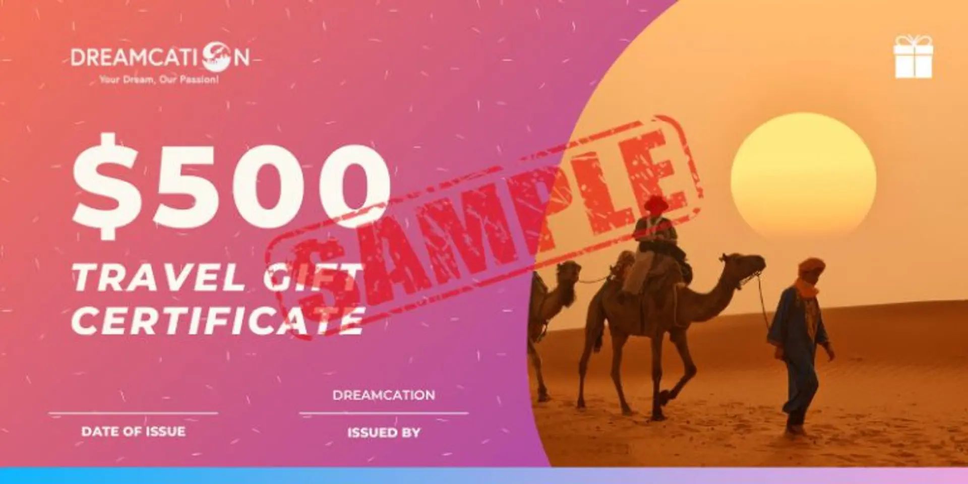 Camel riders silhouette