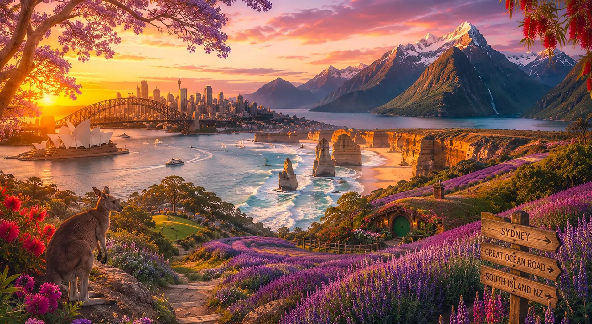 Discover Australasia Wonders